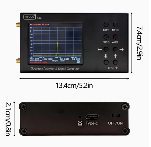 Analizzatore di Spettro Portat - Signal Generator Spectrum Analyzer recensione e prezzo